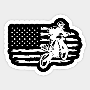 American Dirt Bike Sticker